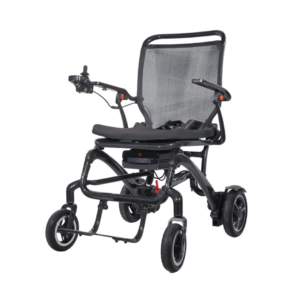 Foldable Lightweight Carbon Fiber Electric Wheelchair – Airsafe